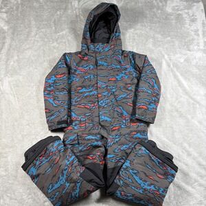 Burton Snow Suit Toddler 4T Striker One Piece Dryride Camo Snowboard Ski